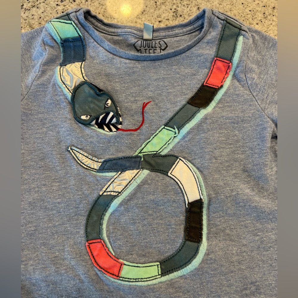 Toddler Boy Joules Shirt Size 3 - Picture 2 of 6